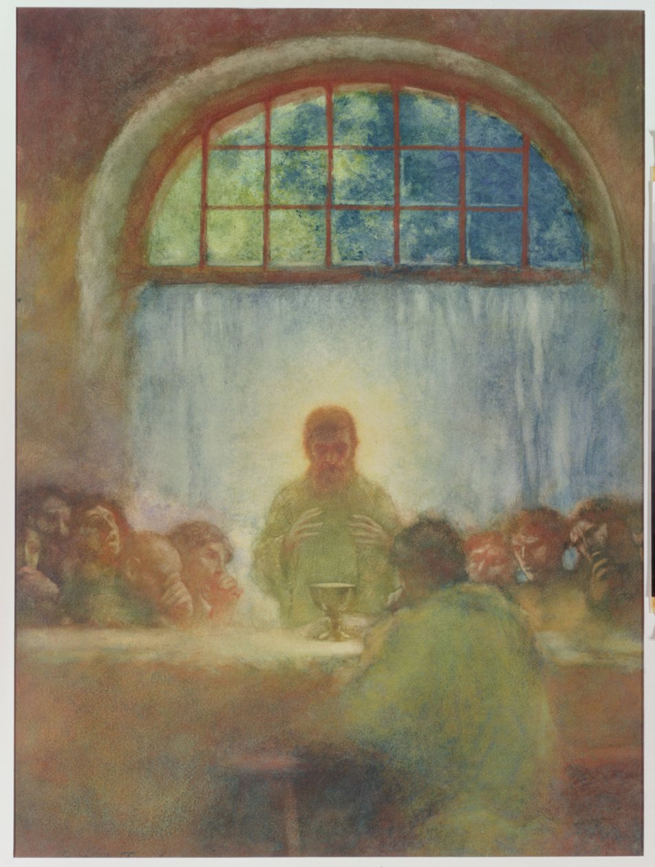 Son Akşam Yemeği, 1897 by Gaston de la Touche