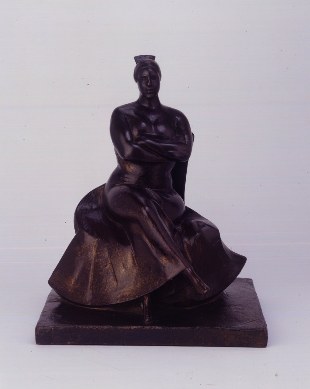oturan kadın by Gaston Lachaise