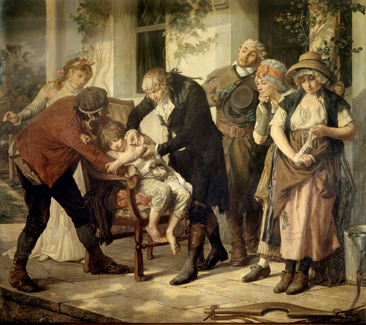 Çiçek hastalığına karşı aşıyı bulan İngiliz doktor Edward Jenner