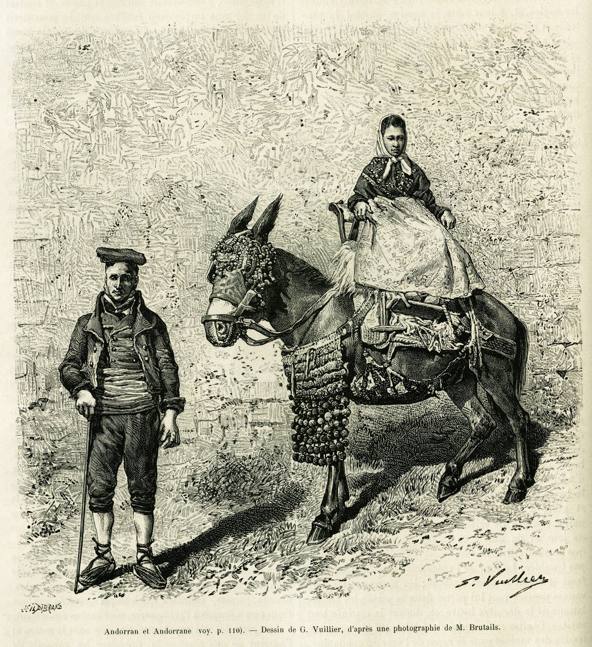Andorra ve Andora. Gaston Vuillier