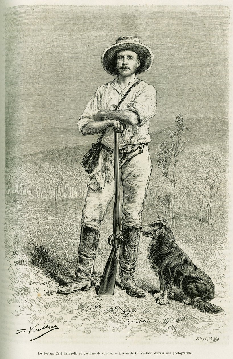 Gezgin yazar Carl Lumholtz