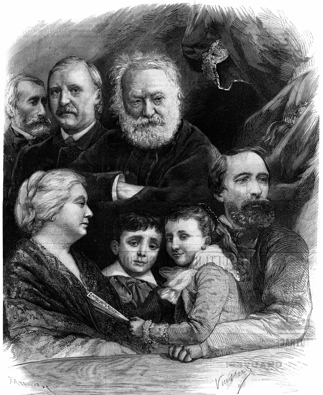 Victor Hugo (1802-1885) ve akrabaları, 22 Kasım