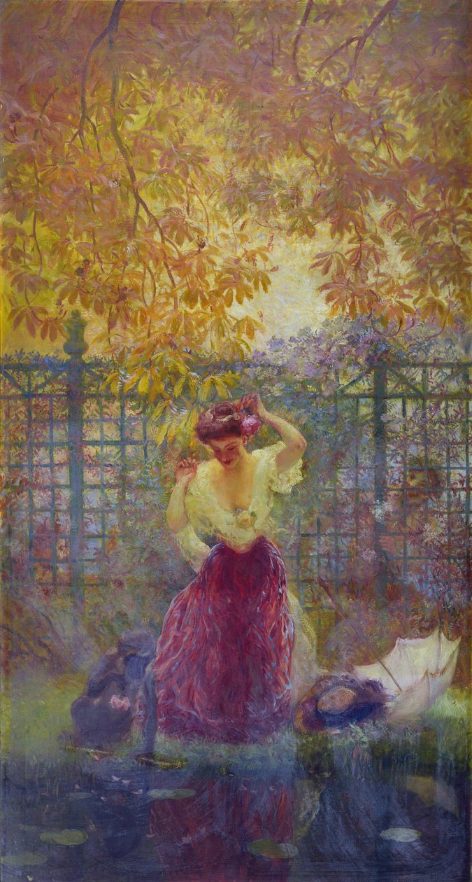 memnun etme arzusu (resim) by Gaston de la Touche