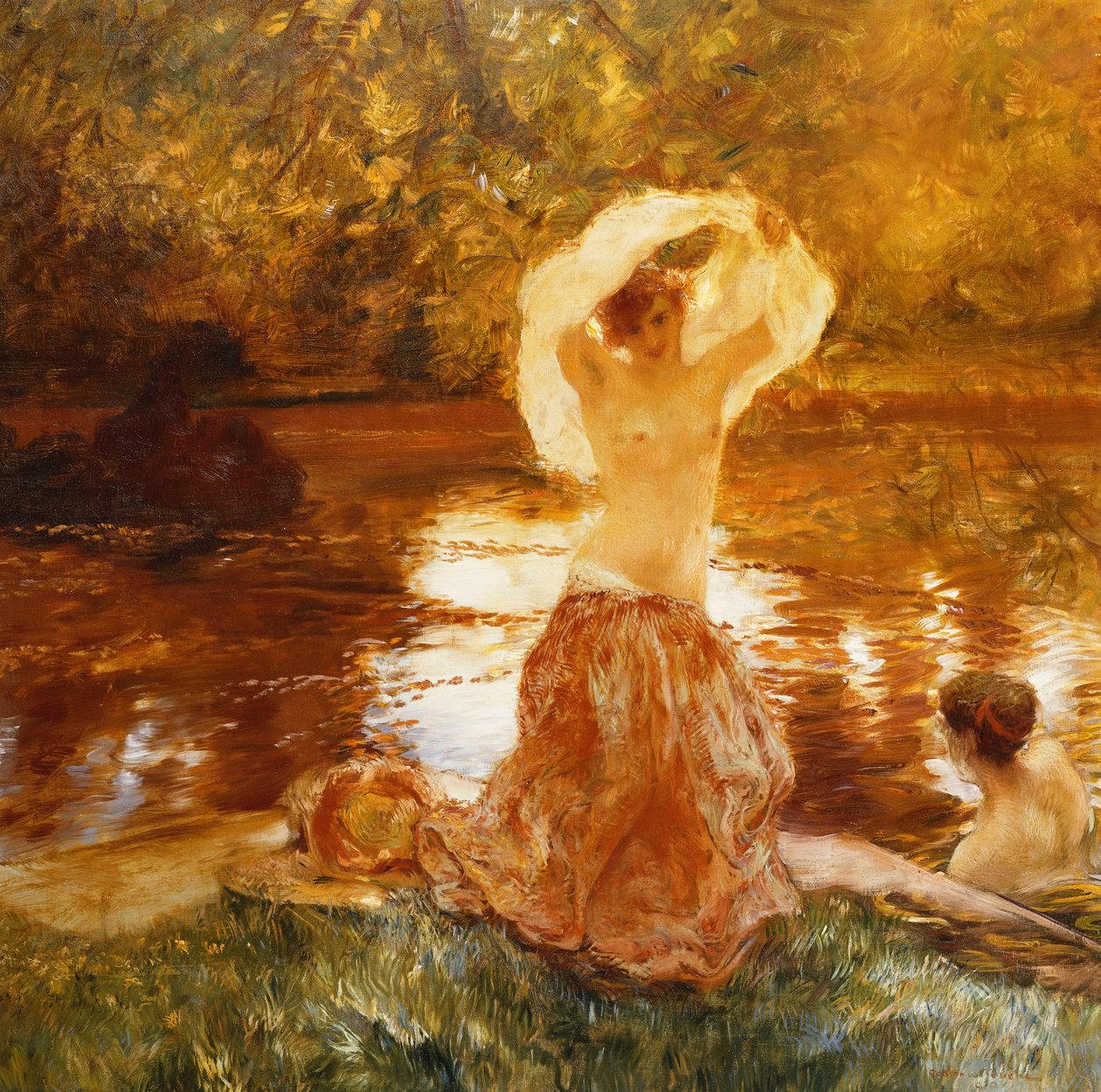 Banyo; Le Bain, by Gaston de Latouche