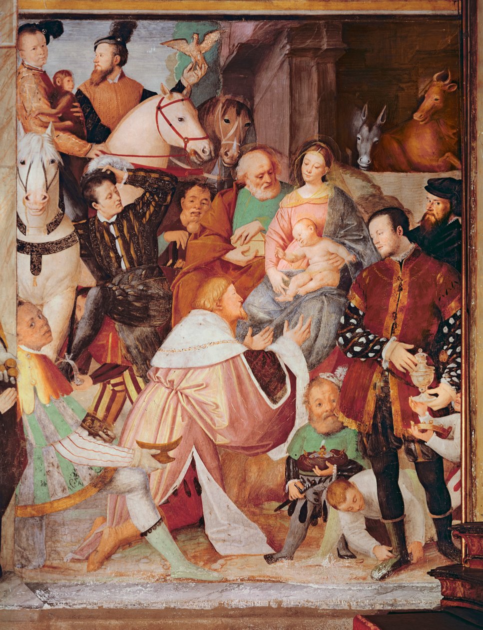Adoration of the Magi, c.1532-35  by Gaudenzio Ferrari