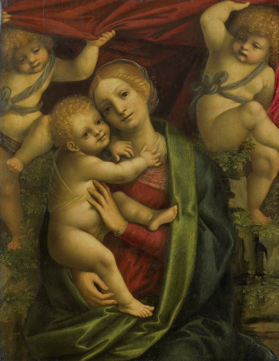 madonna ve çocuk by Gaudenzio Ferrari (workshop of)