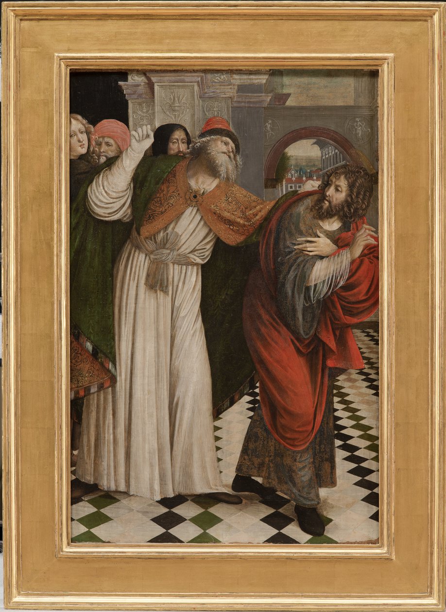 Joachim Tapınaktan kovuldu, 1508-09 by Gaudenzio Ferrari