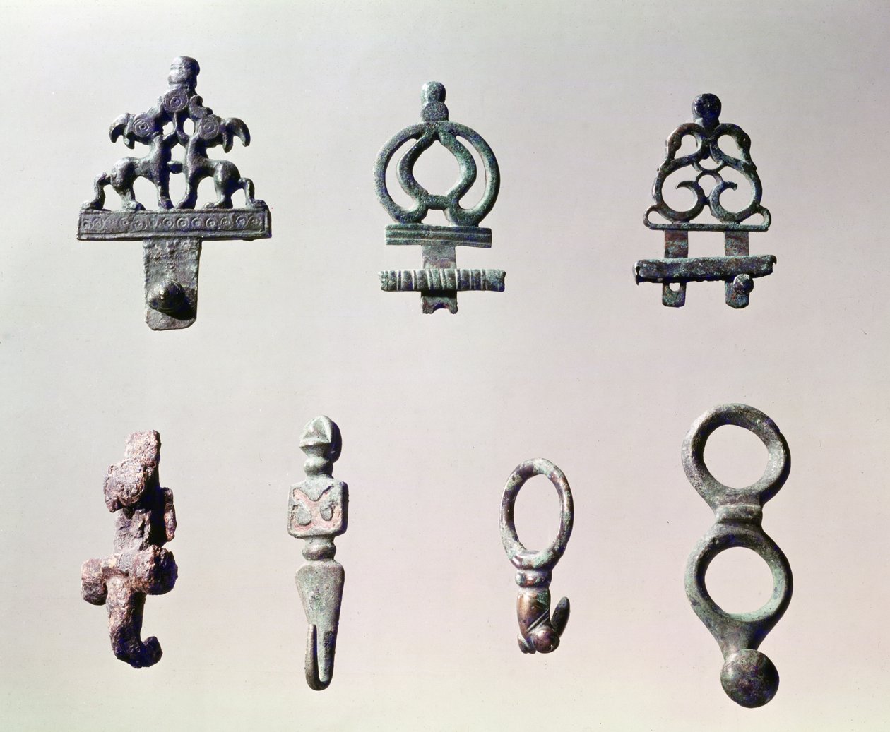 Kemer kancaları, Tene I (c.475-0 BC) (bronz) by Gaulish