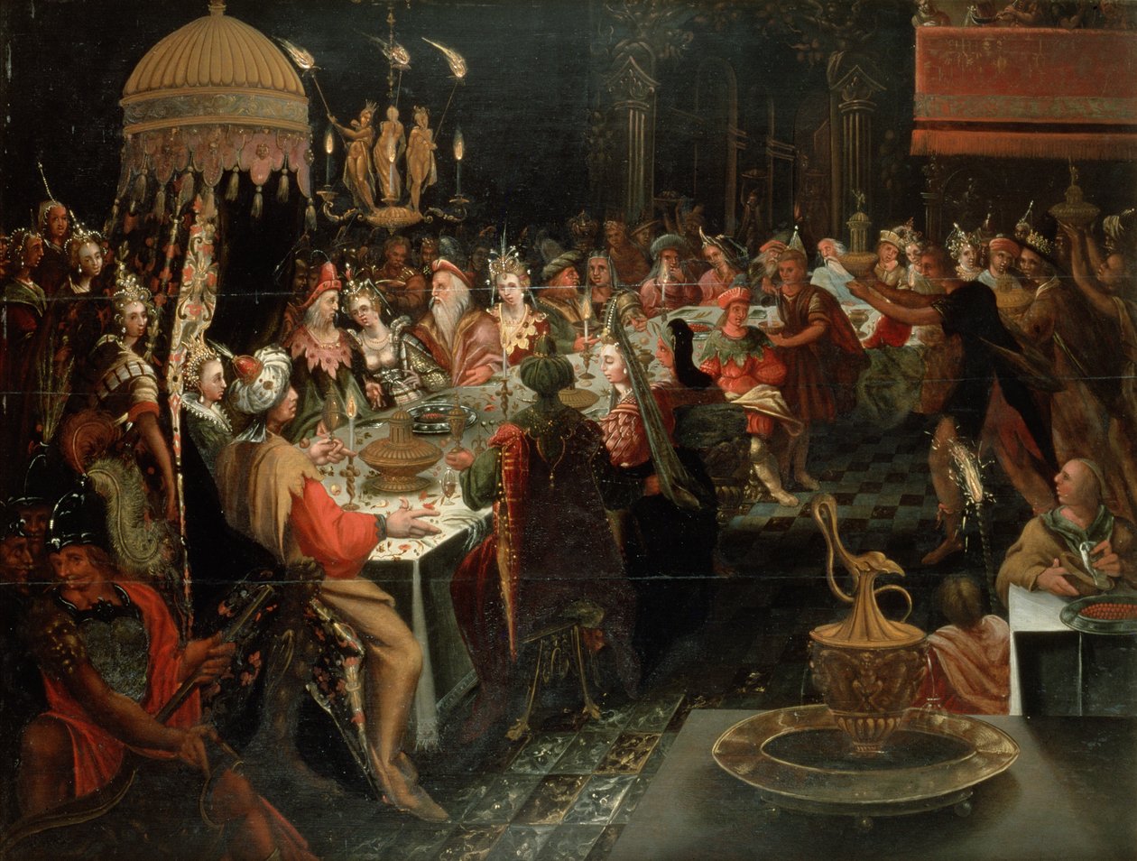 Belşatsar Bayramı, 1600-10 by Gdansk School