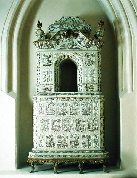 Soba, c.1760 (kurşun ve altınla sırlanmış karolar) by Gdansk School