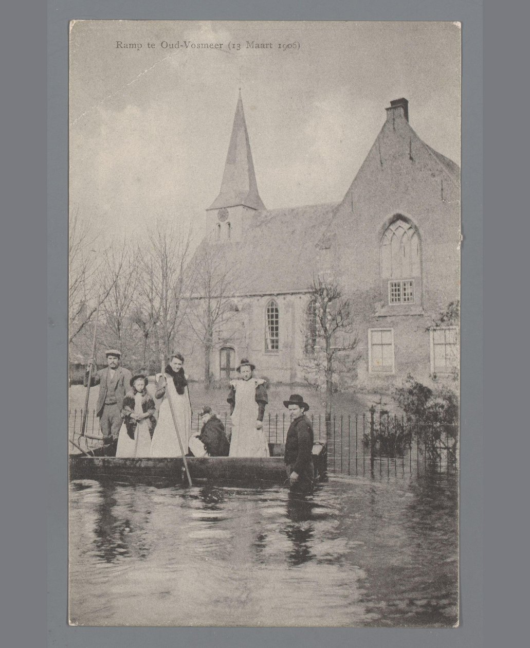 13 Mart 1906'da Oud-Vossemeer'de felaket by Gebroeders van Straaten