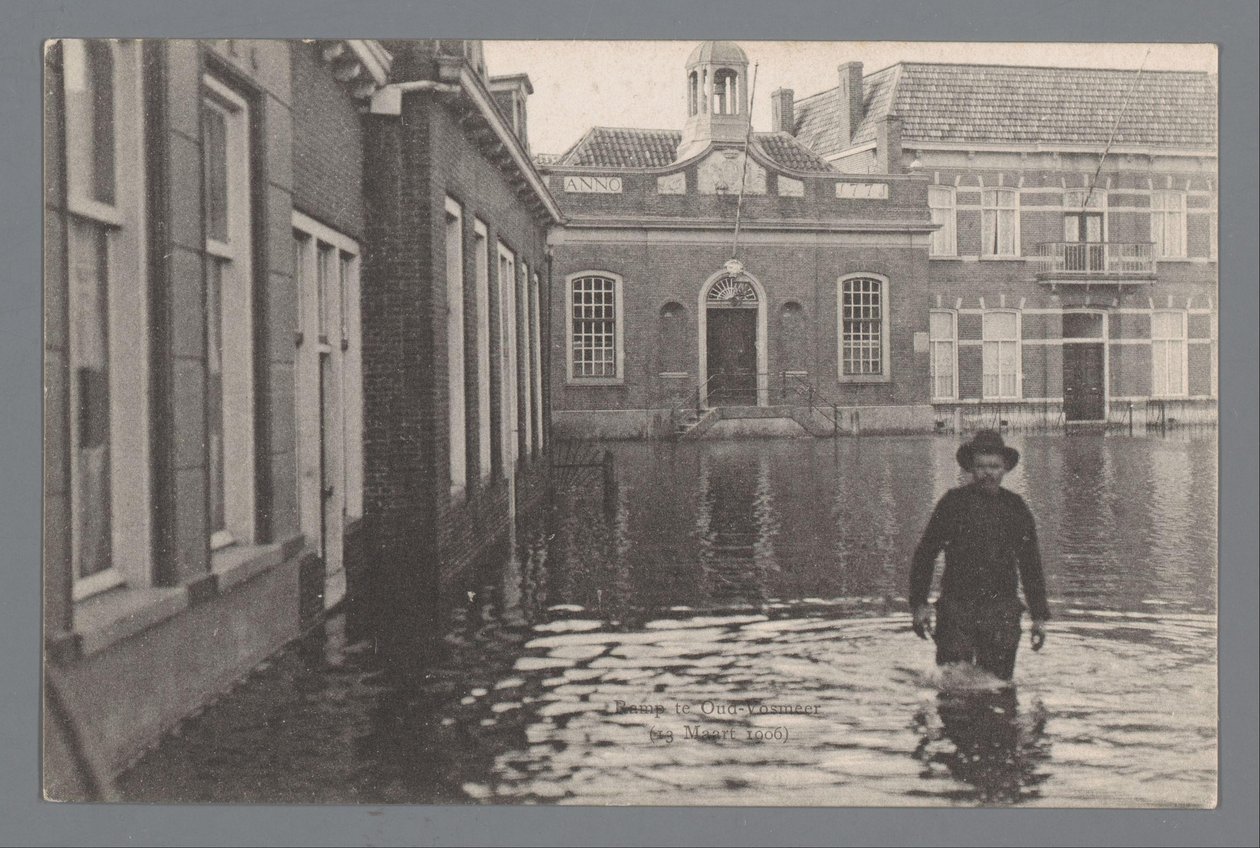 13 Mart 1906'da Oud-Vossemeer'de felaket by Gebroeders van Straaten