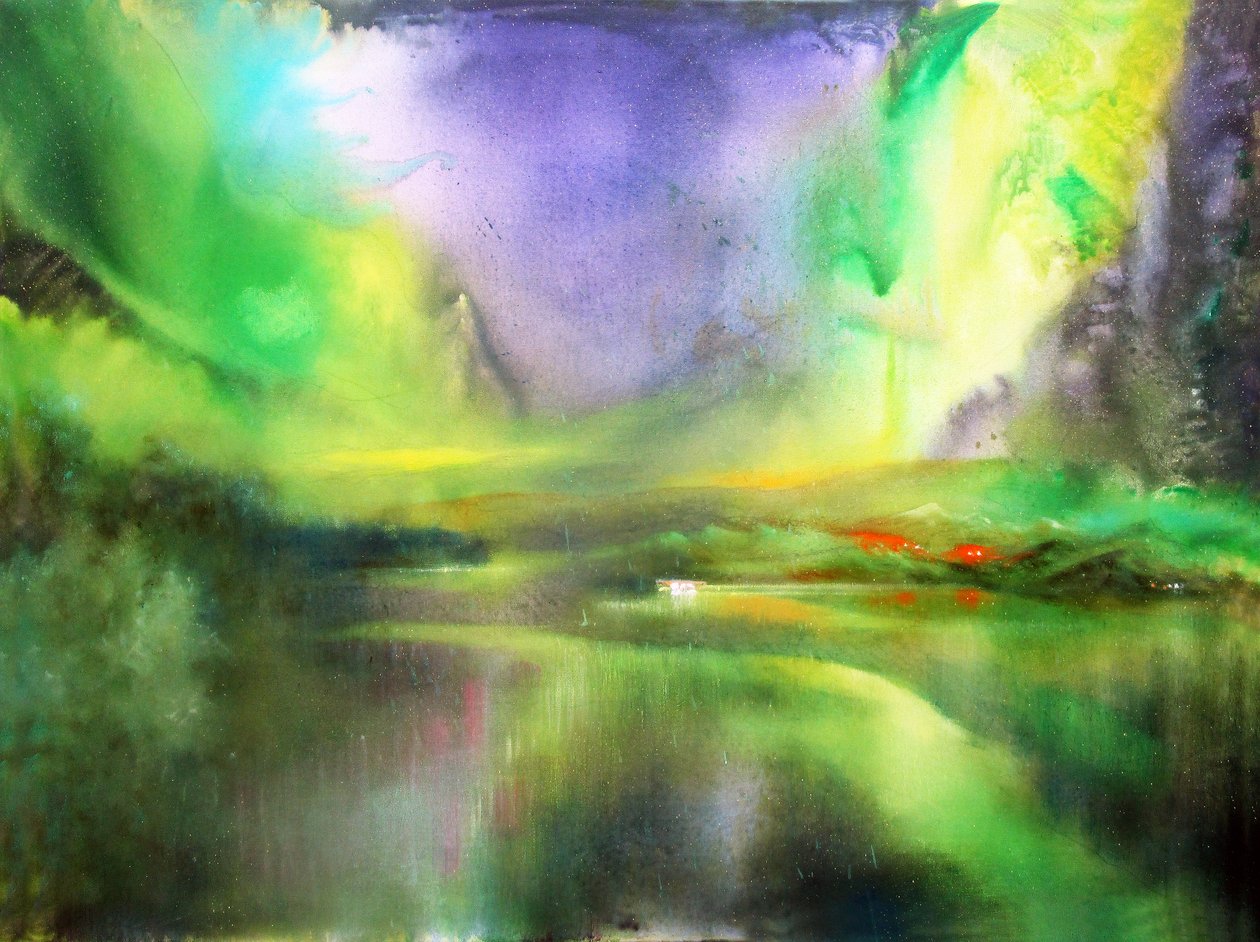 Aurora borealis by Geert Bordich