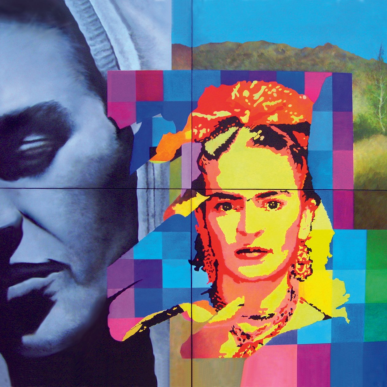 Frida Kahlo'ya saygı duruşu by Geert Bordich