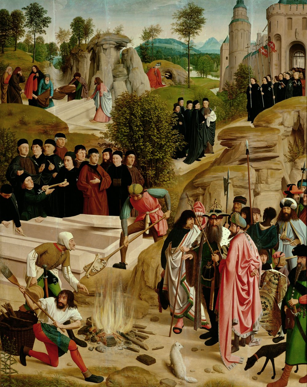Vaftizci Yahya Kalıntıları Efsanesi by Geertgen Tot sint Jans