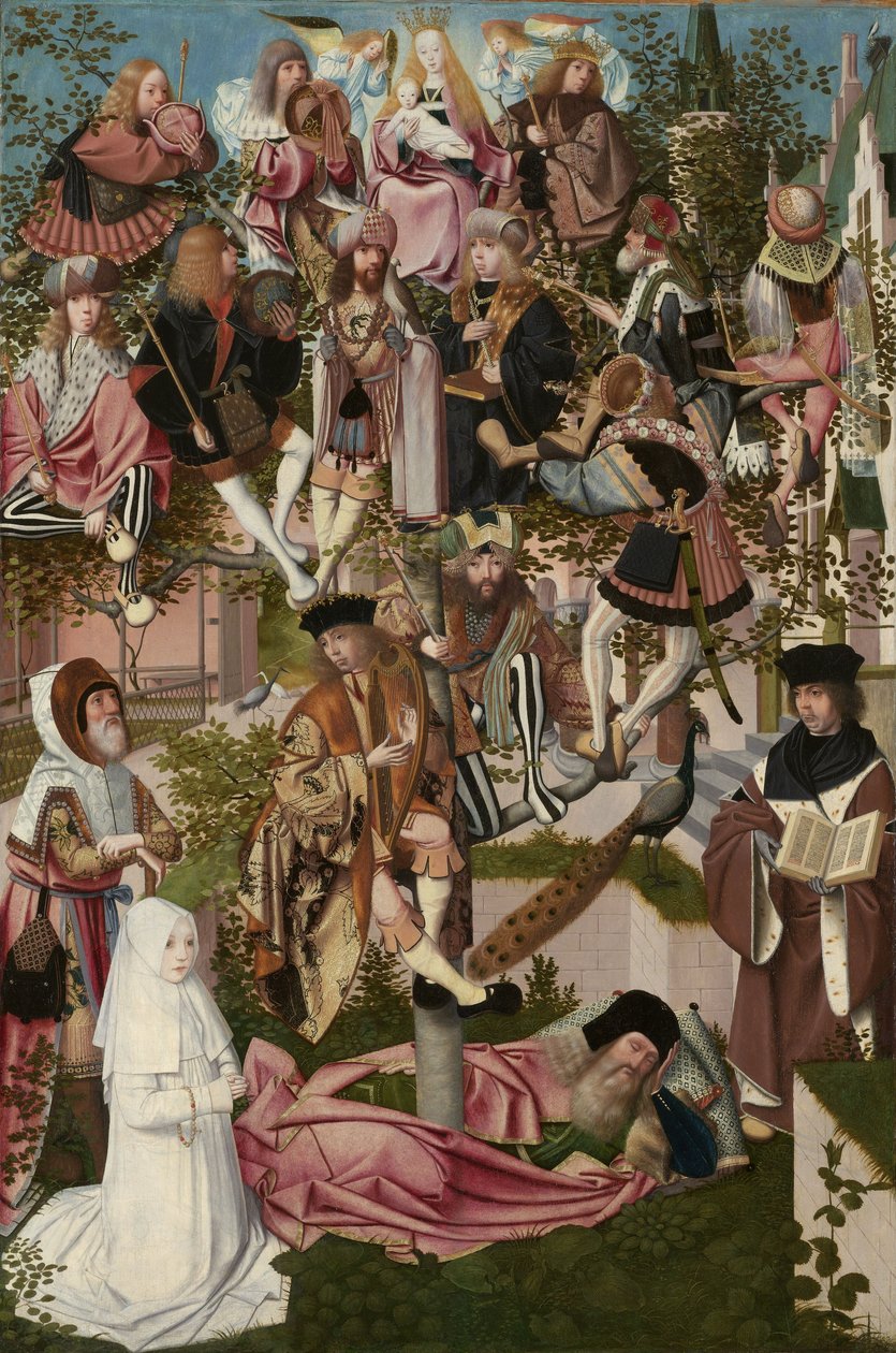 The Tree of Jesse, c.1500  by Geertgen Tot sint Jans