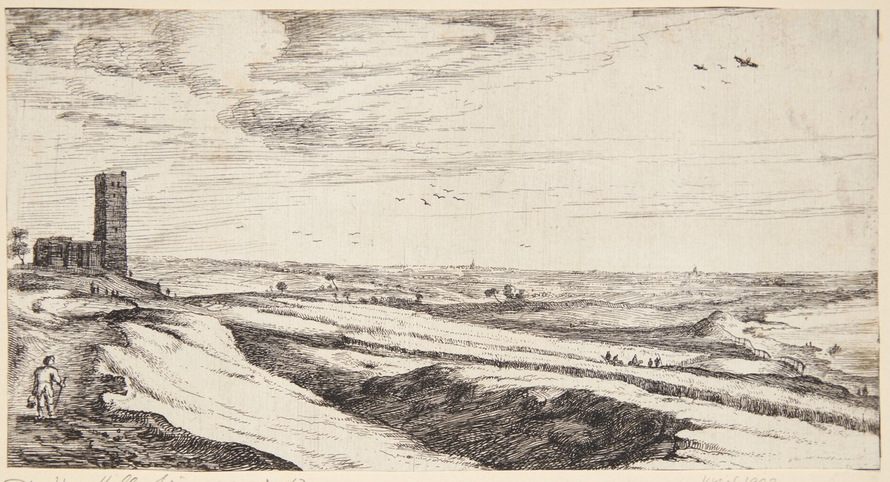 Zuidersøen tarafından manzara by Geertruyt Roghman
