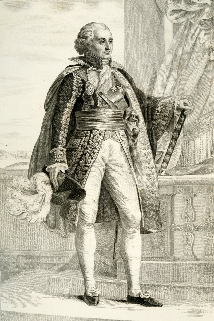 Bon Adrien Jeannot de Moncey, 1804, 1839. by Geille