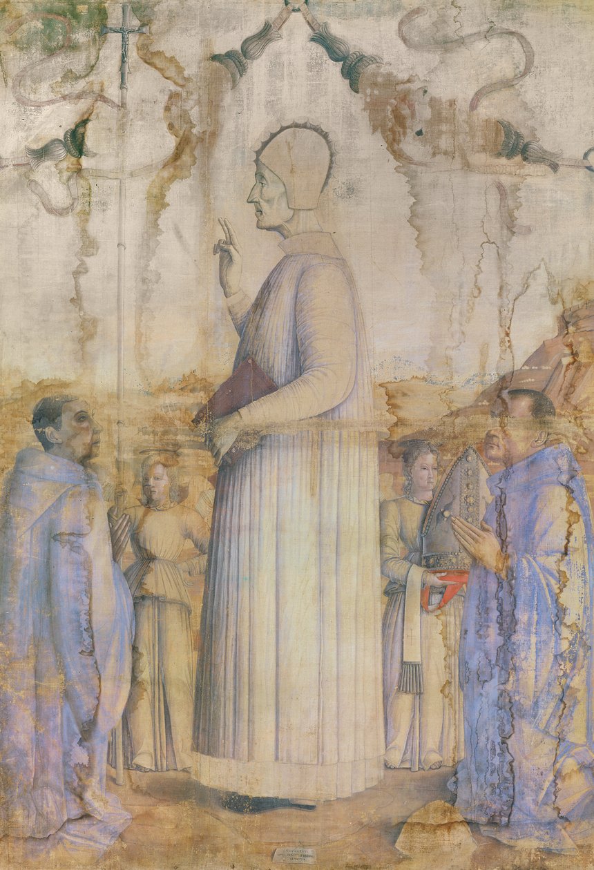 Aziz Lawrence Giustiniani (1381-1455), 1465 by Gentile Bellini