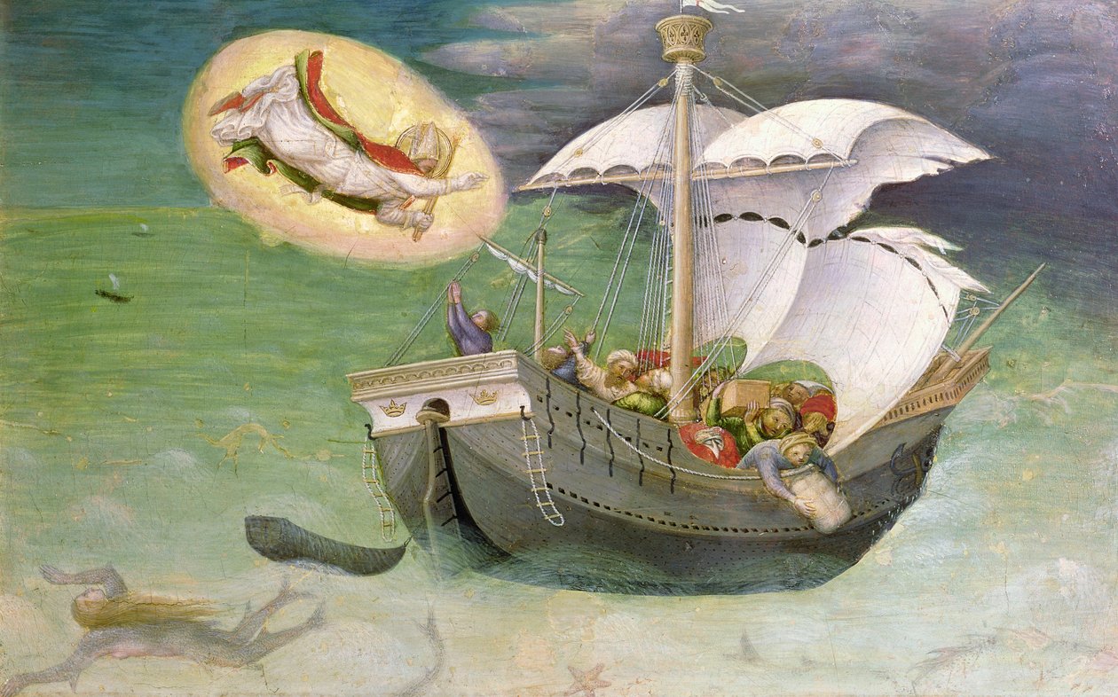 Aziz Nikolaos Bir Gemiyi Enkazdan Kurtarır, Quaratesi Altarpiece
