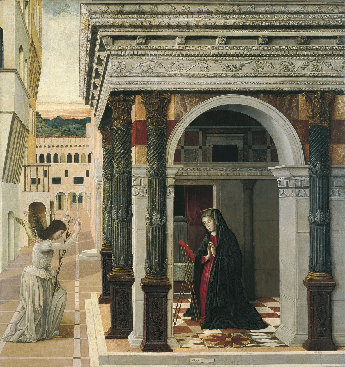 Duyuru by Gentile Bellini