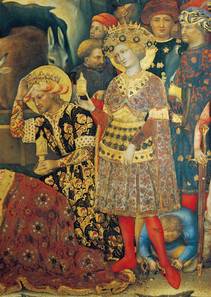Kralların Magi detayının hayranlığı by Gentile da Fabriano