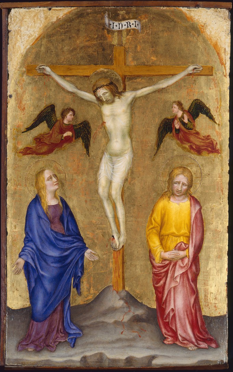 Çarmıha Gerilme, c.1408 by Gentile da Fabriano