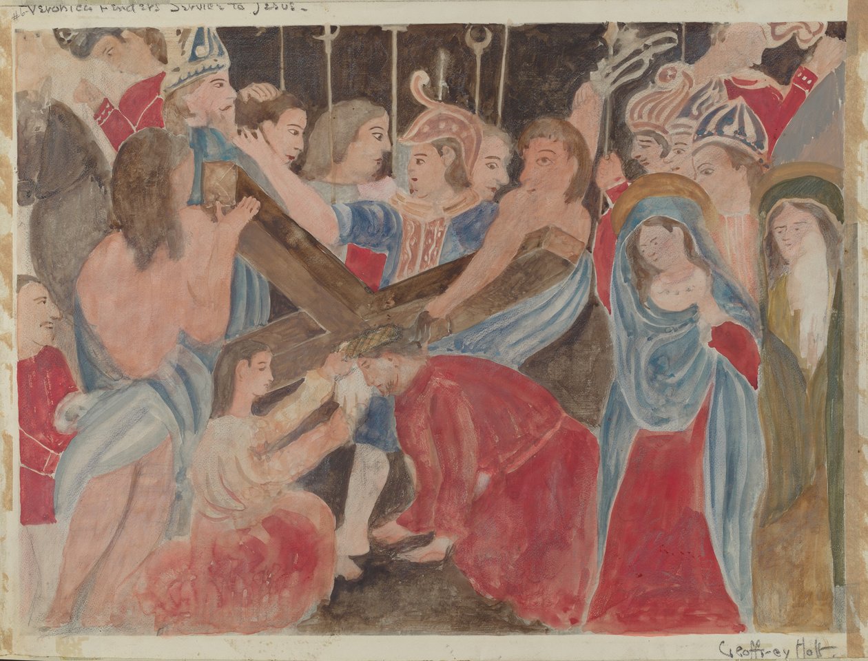 6 Nolu Haç İstasyonu: Veronica İsa