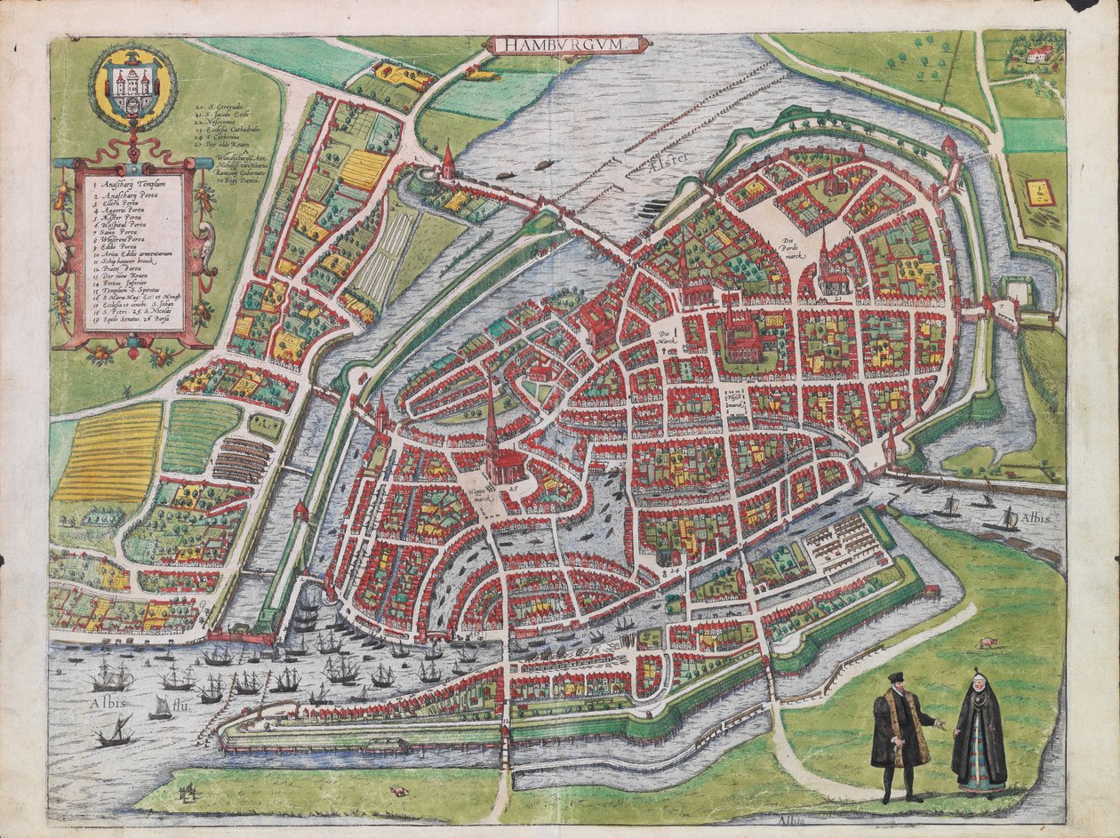humbavrgavam by Georg Braun und Franz Hogenberg