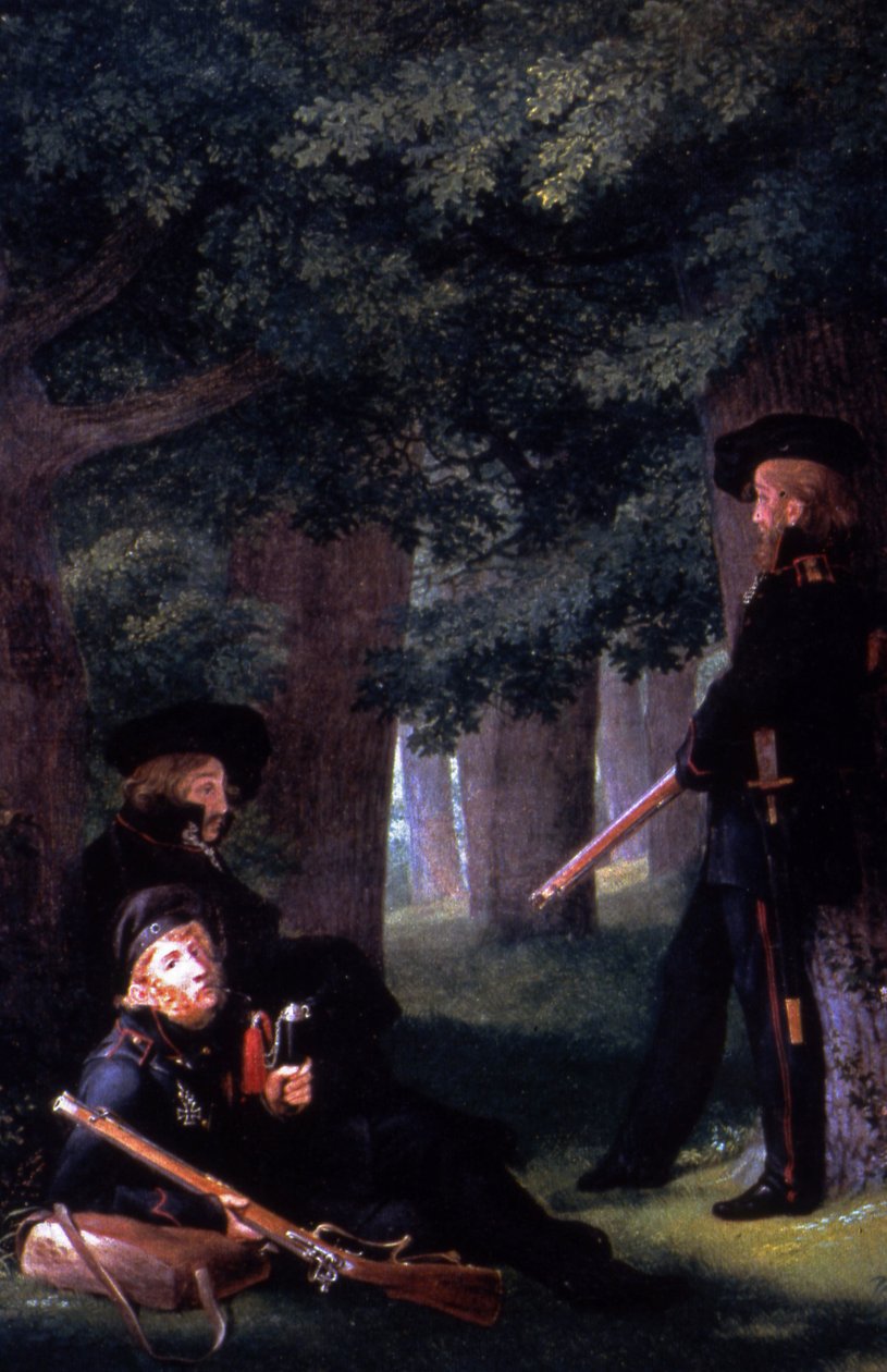 ileri karakollarda by Georg Friedrich Kersting