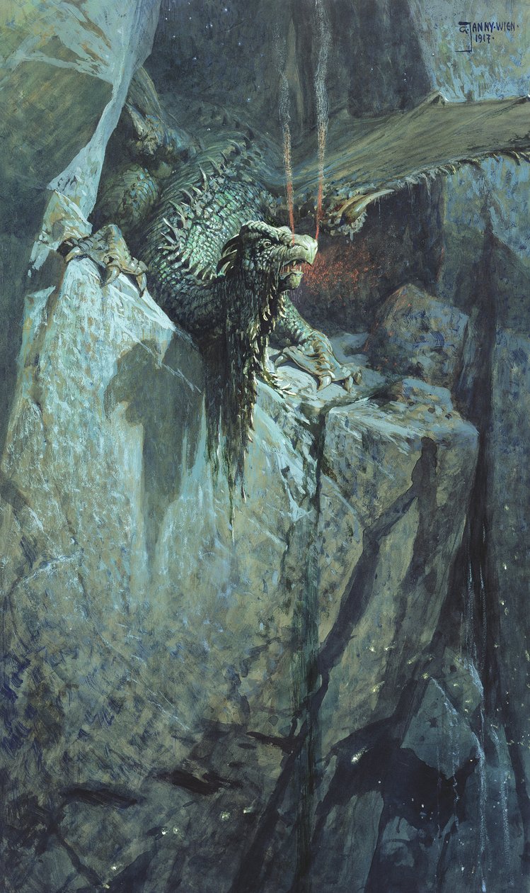 Ejderha Mağarası, 1917 by Georg Janny