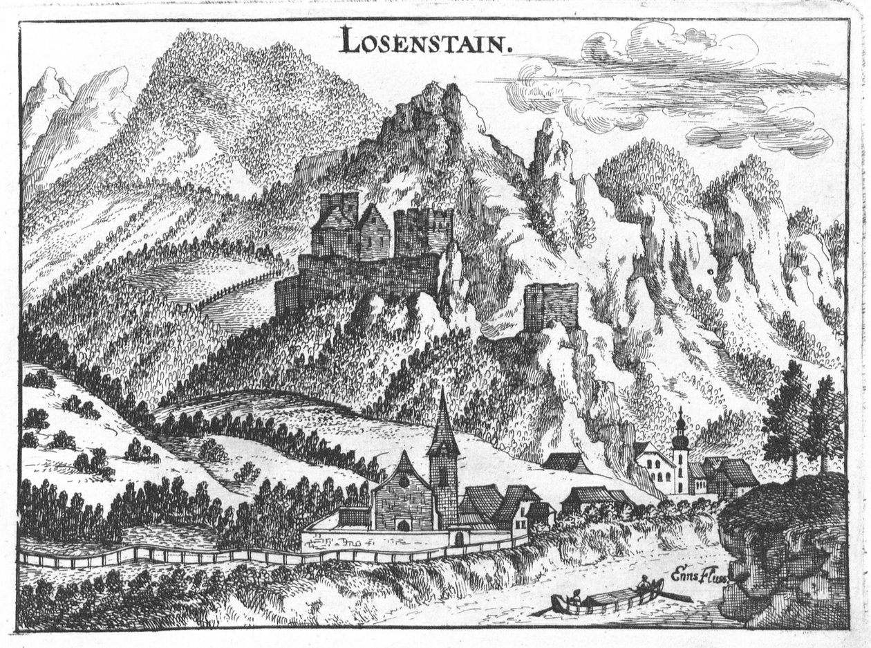 Gravür, Losenstein Kalesi