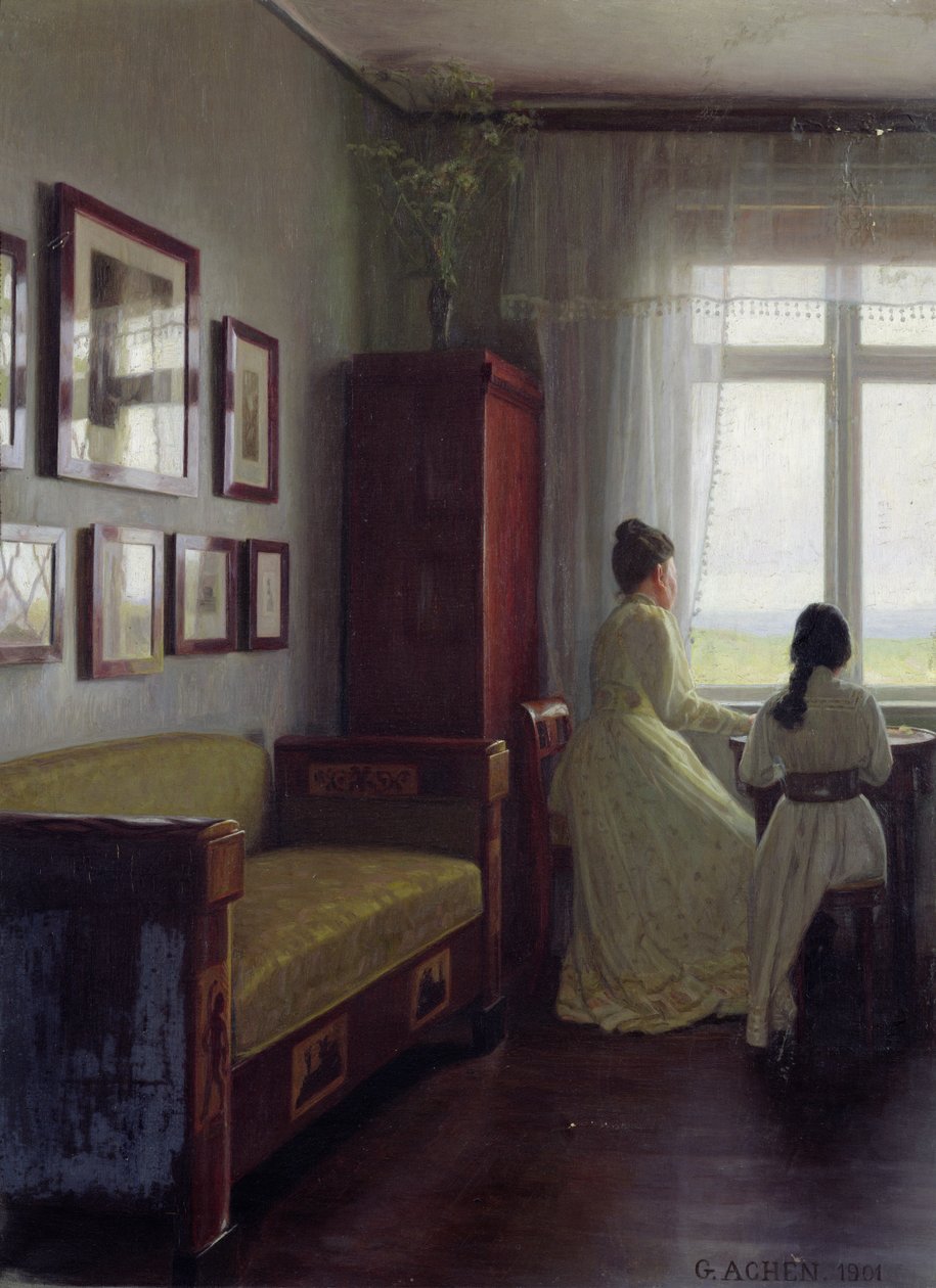 Interior, 1901  by Georg Nicolai Achen