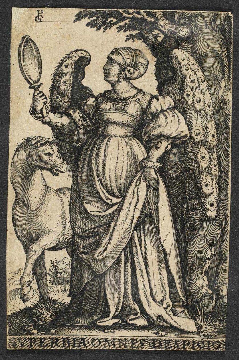 Gurur [Yedi Ölümcül Günah dizisinden] by Georg Pencz