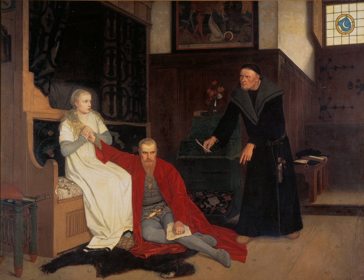 İsveç Kralı XIV. Erik (1533-77) 1871 by Georg Rosen