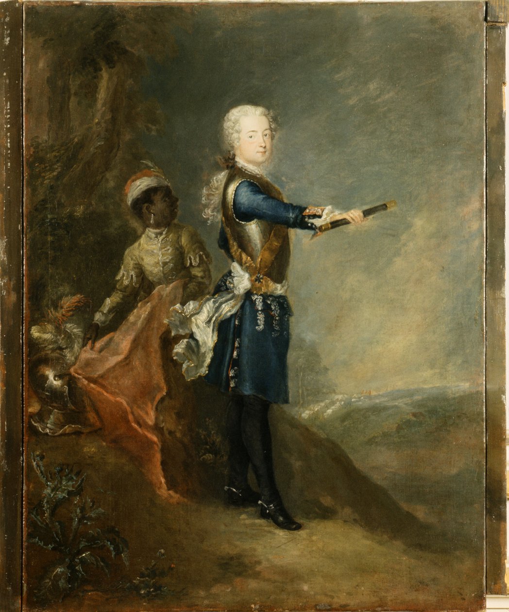 Veliaht Prens olarak II. Frederick, c.1735 by Georg Wenzeslaus von Knobelsdorff