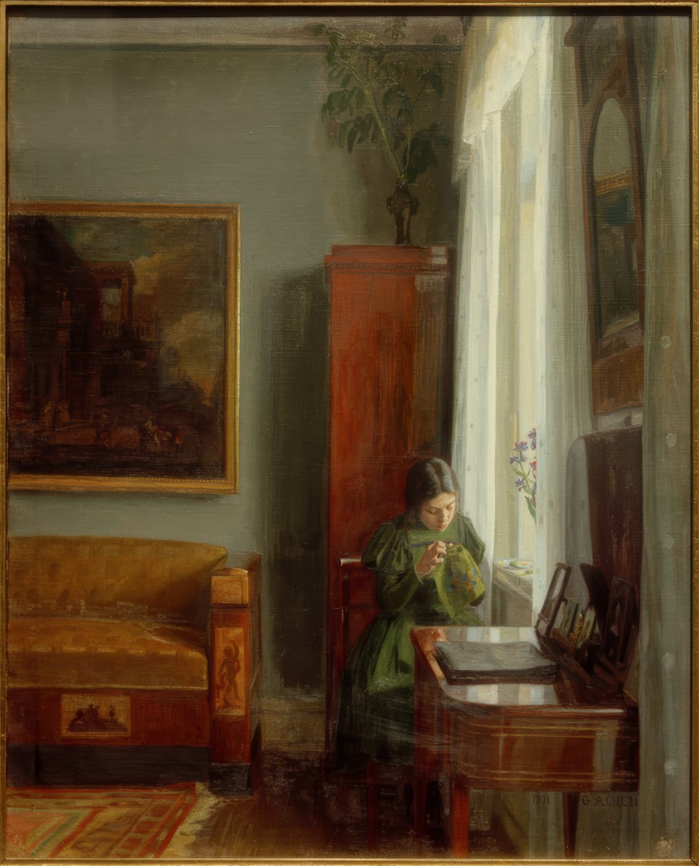 İç mekan by Georg Nicolai Achen