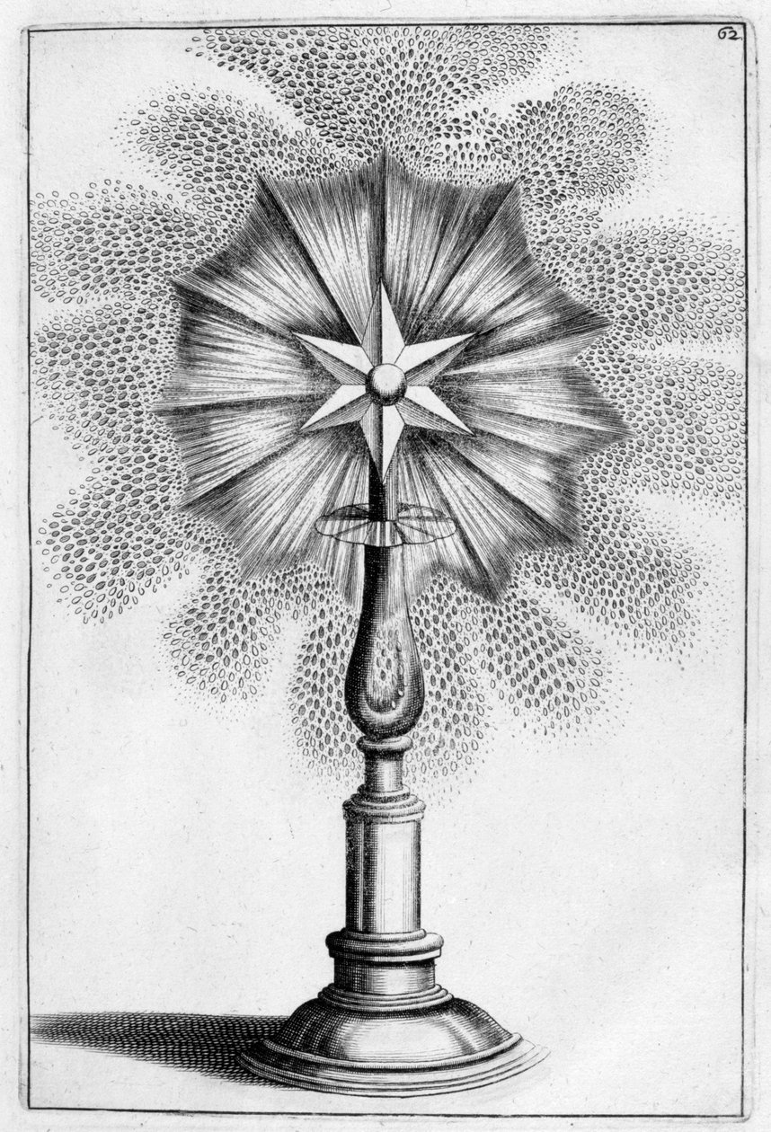 Yıldız süs çeşmesi tasarımı, 1664 by Georg Andreas Bockler