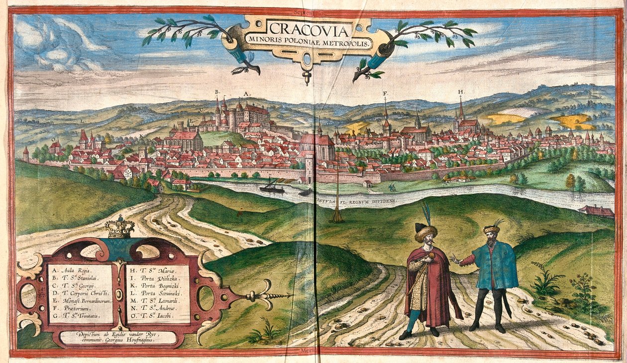 Krakow, Polonya - Georg Braun