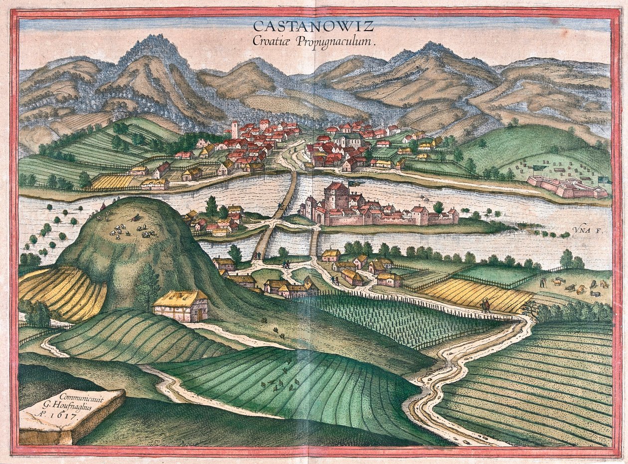 Kostajnica, Hırvatistan - Georg Braun