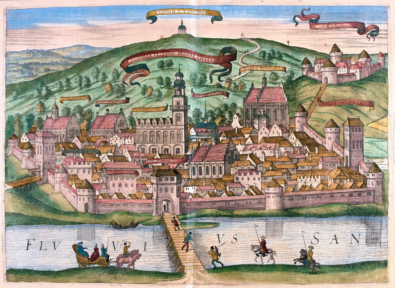 Przemysl, Polonya - Georg Braun