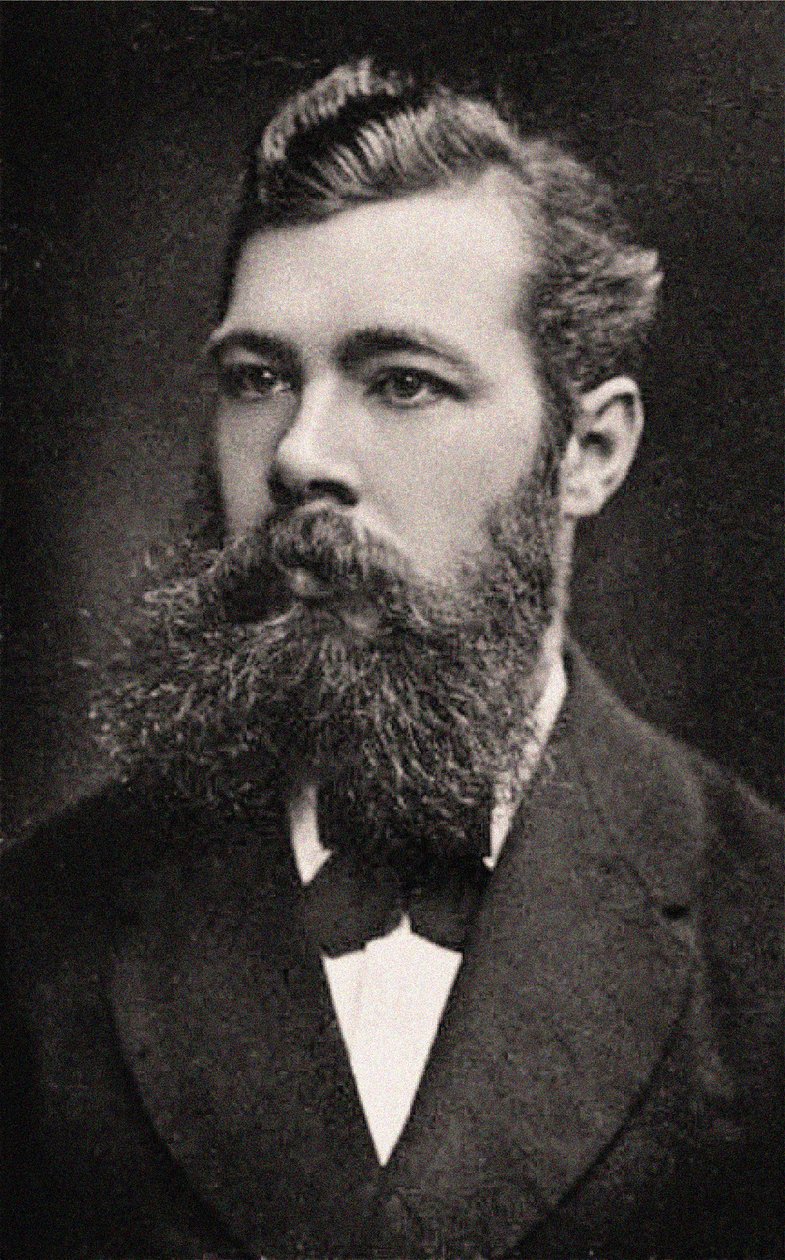 Hermann von Ihering, 1875 dolayları (fotoğraf) by Georg Brokesch