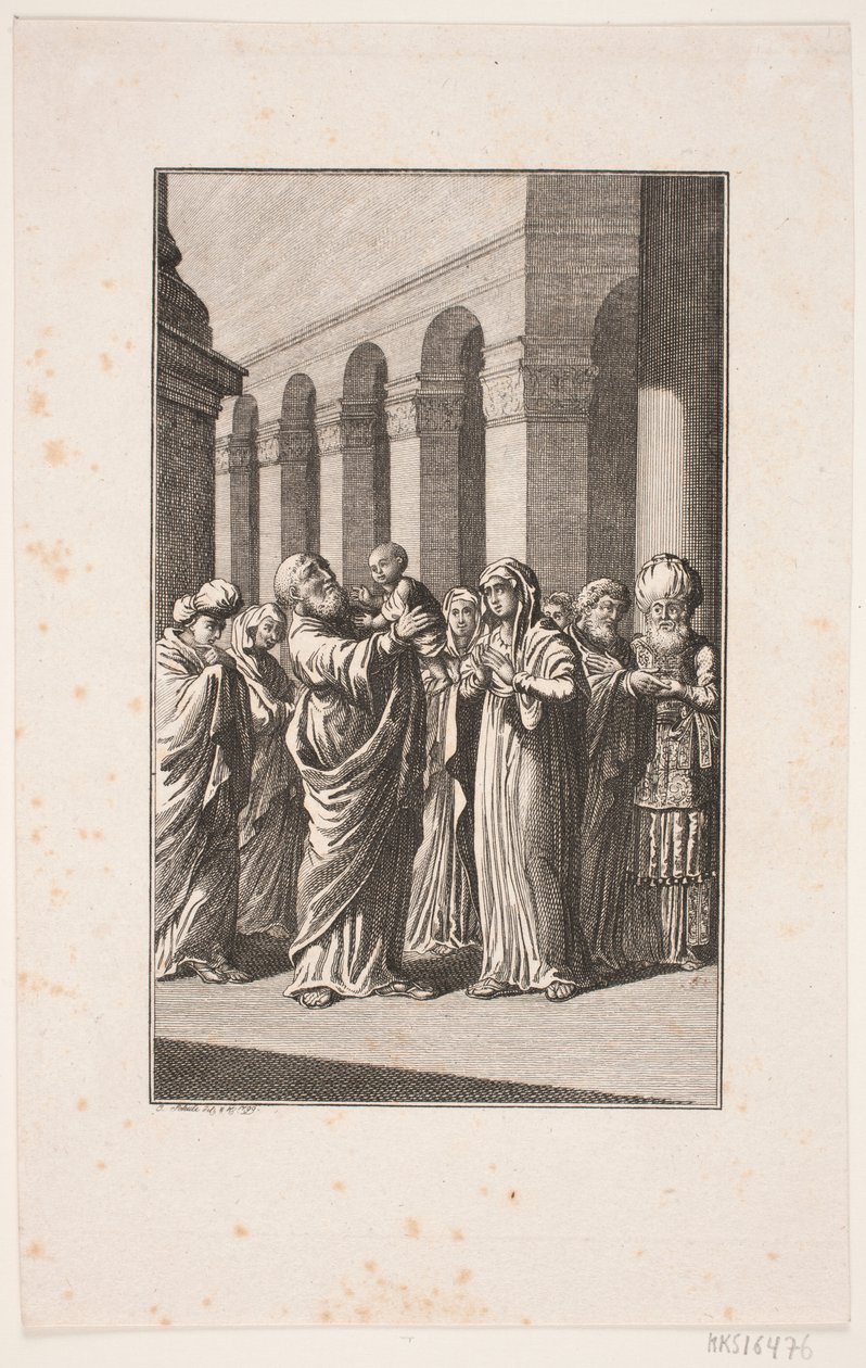 Tapınaktaki temsil by Georg Christian Schule