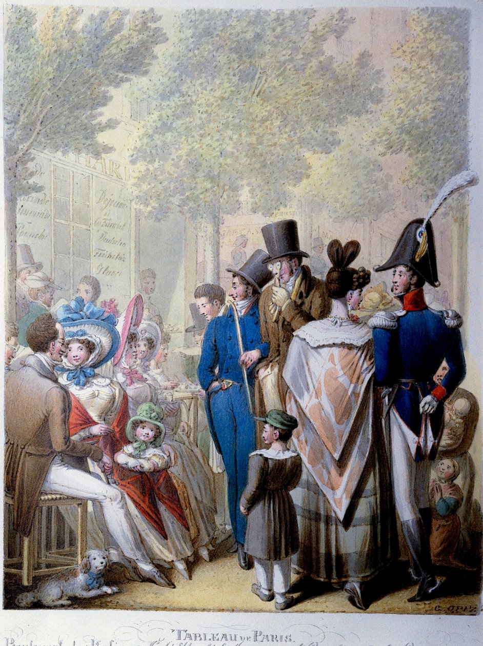 Boulevard des Italians, 19. yüzyılda Paris