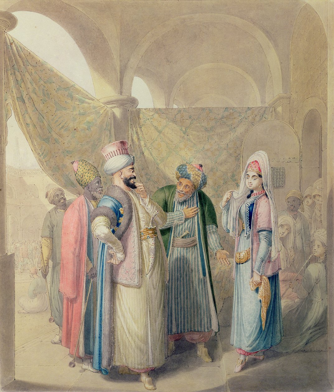 Köle Pazarı by Georg Emanuel Opitz
