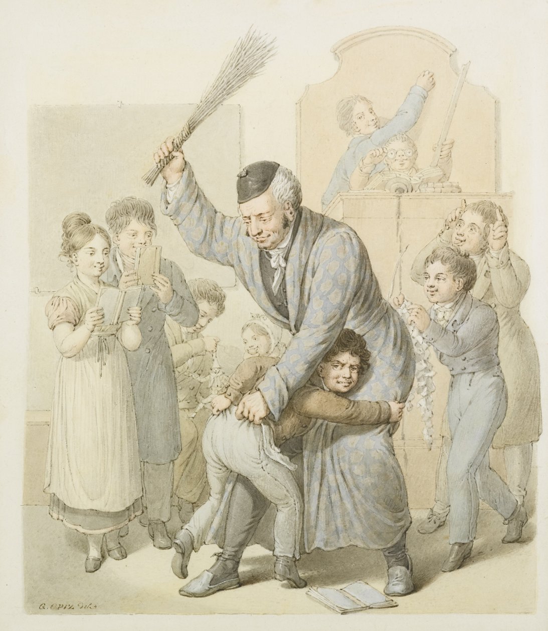 Okul Sınıfında Ceza by Georg Emanuel Opiz