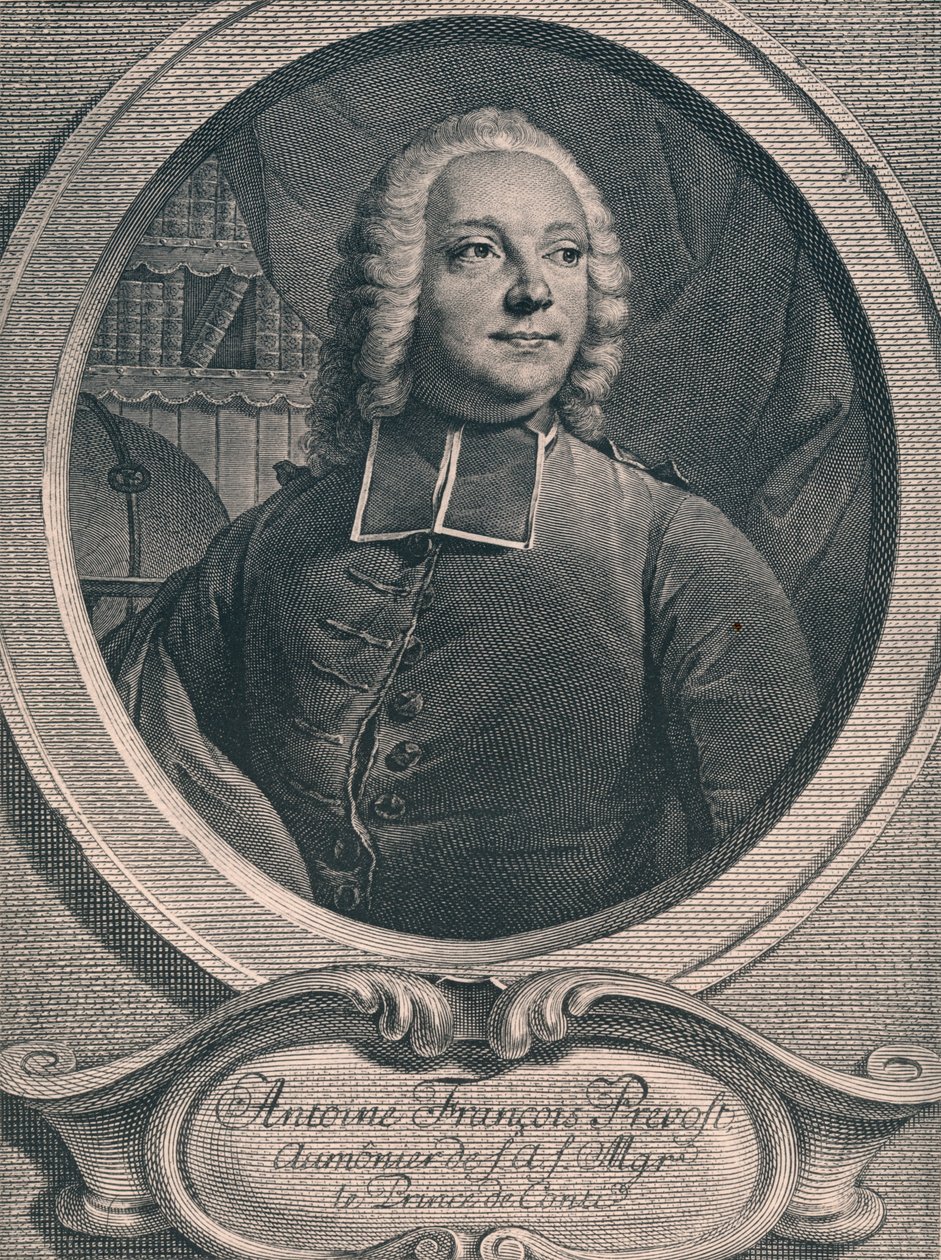 Antoine François Prevost, 1745. by Georg Friedrich Schmidt