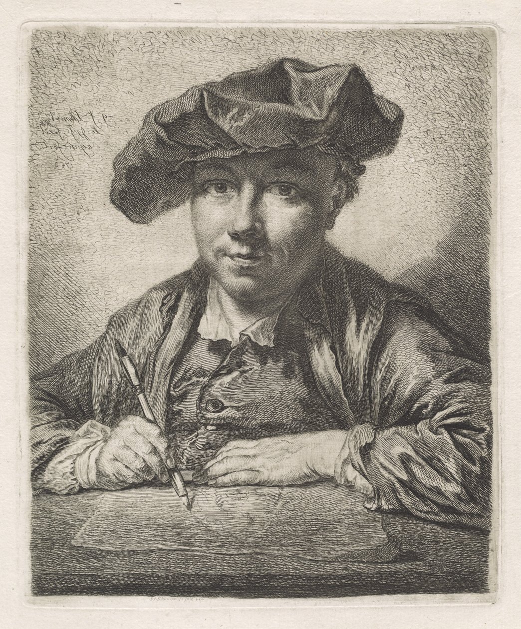 Otoportre by Georg Friedrich Schmidt