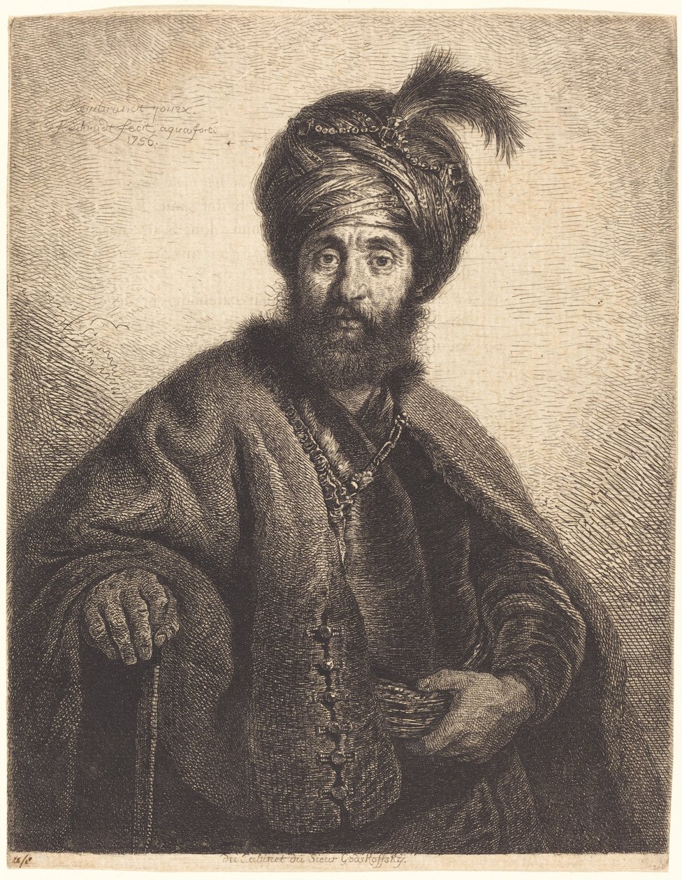 Farsça by Georg Friedrich Schmidt after Rembrandt van Rijn