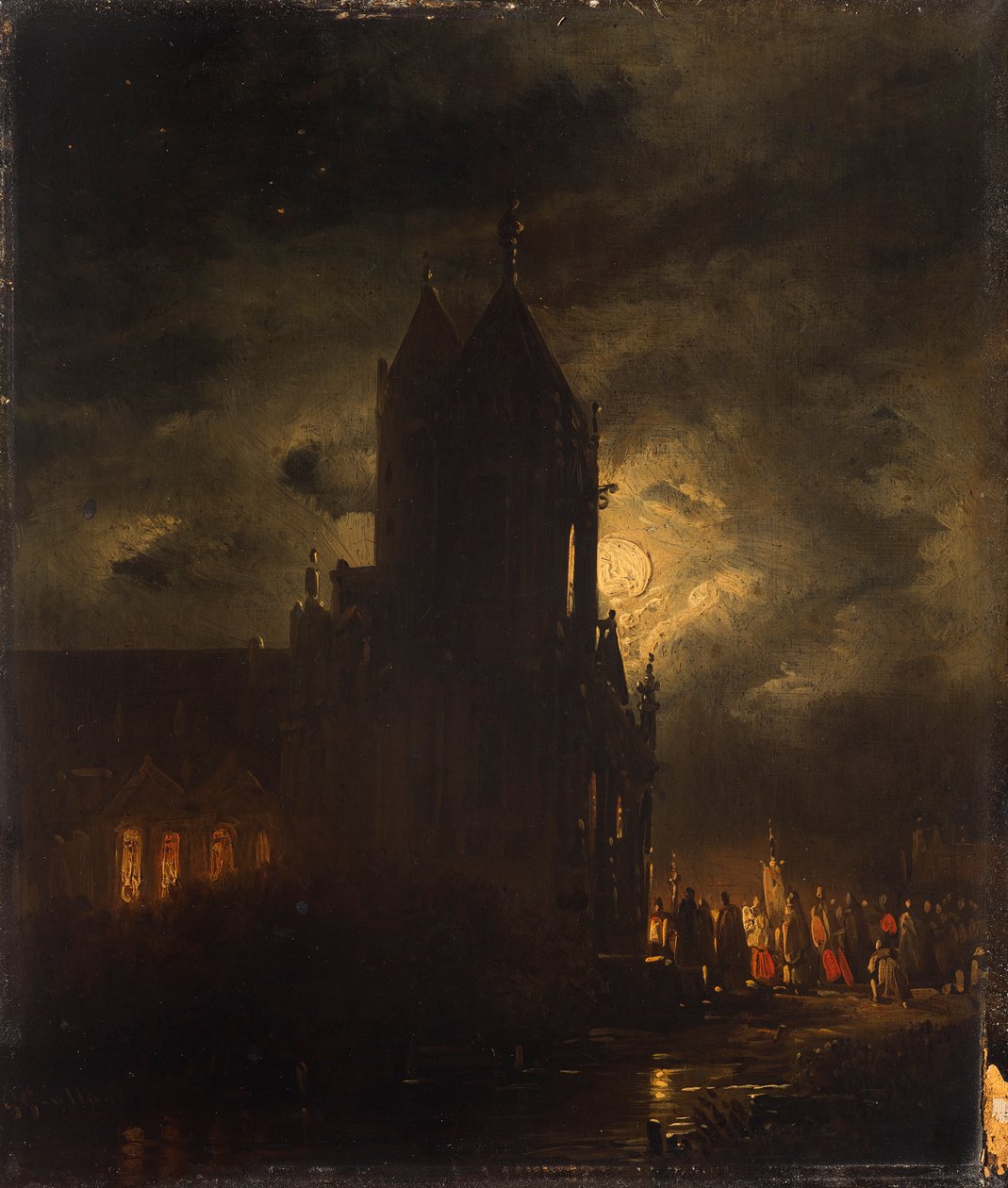 gece alayı by Georg Gillis van Haanen